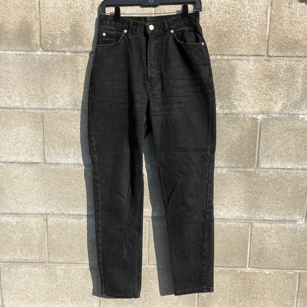 Jordache Women's Black Straight Leg Jeans